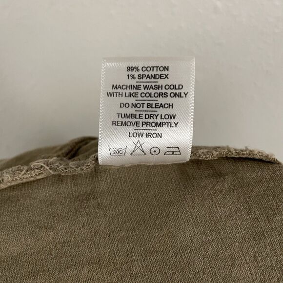 American Giant Mens 34x7 Tan Brown Cotton Shorts - Picture 4 of 4